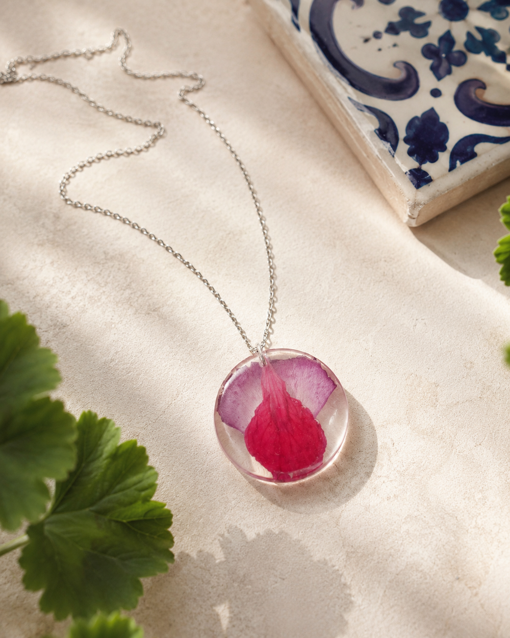 Colgante Clavel  Dúo